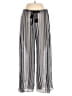Becca Stripes Silver Casual Pants Size S - photo 1