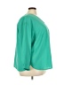 Lands' End 100% Polyester Teal 3/4 Sleeve Blouse Size 24 - photo 4