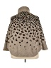 I.N. Studio Animal Print Tan Turtleneck Sweater Size 3X - photo 2