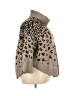 I.N. Studio Animal Print Tan Turtleneck Sweater Size 3X - photo 4