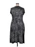 Studio M Silver Cocktail Dress Size 18W - photo 2