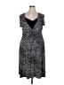 Studio M Silver Cocktail Dress Size 18W - photo 1