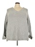 Nine West Gray Pullover Sweater Size 3X - photo 1
