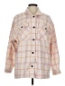 HFX Plaid White Jacket Size M - photo 1