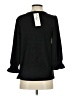 Rip Curl 100% Viscose Black Orange 3/4 Sleeve Blouse Size S - photo 2