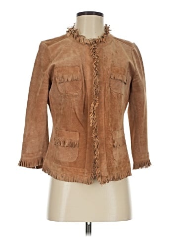 Chico's Leather Jacket (view 1)