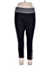 Maurices Color Block Black Active Pants Size 20 (2) - photo 1