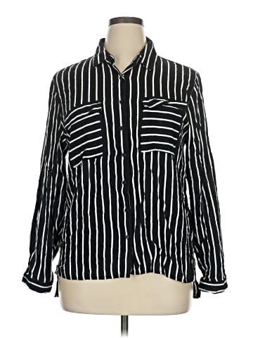 Paper Tee Long Sleeve Blouse (view 1)