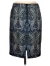 Nanette Lepore Paisley Blue Formal Skirt Size 8 - photo 2