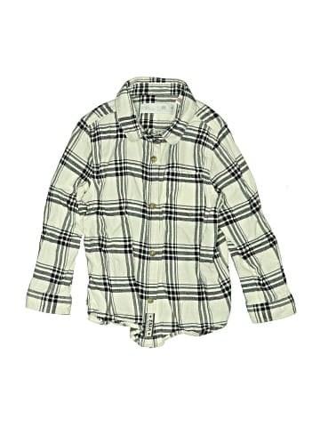 Zara Baby Long Sleeve Button-Down Shirt (view 1)