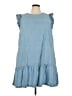 CeCe 100% Lyocell Blue Casual Dress Size 24W - photo 1