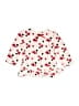 Kidgets 100% Polyester Hearts Ivory Pullover Sweater Size 0/6 months - photo 1