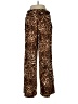Goddess Animal Print Brown Casual Pants Size M - photo 2