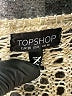 Topshop 100% Acrylic Metallic Solid Gold Pullover Sweater Size 6 - photo 7