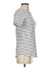 Assorted Brands Stripes Ivory White Short Sleeve T-Shirt Size S - photo 4