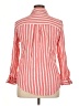 Universal Thread 100% Cotton Stripes Red 3/4 Sleeve Button-Down Shirt Size XL - photo 2
