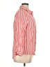 Universal Thread 100% Cotton Stripes Red 3/4 Sleeve Button-Down Shirt Size XL - photo 4