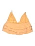 Le Lis Orange Sleeveless Blouse Size L - photo 2