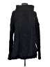 Lands' End Black Blue Turtleneck Sweater Size M - photo 1