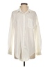 HOTOUCH Ivory Long Sleeve Blouse Size S - photo 1