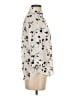 Fortune + Ivy 100% Polyester Floral Ivory 3/4 Sleeve Blouse Size XS - photo 4