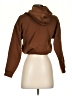 Shein 100% Polyester Brown Sweatshirt Size S - photo 2