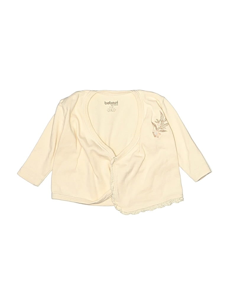 Pre-owned Assorted Brands Babies' 3/4 Sleeve T-shirt In White