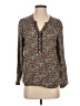 Meadow Rue Gray Long Sleeve Blouse Size S - photo 1