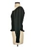 Madewell 100% Polyester Green Long Sleeve Blouse Size XXS (estimated) - photo 5