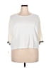 Cato White Short Sleeve Top Size 22 - photo 1