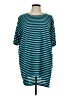 Lularoe Stripes Teal Casual Dress Size M - photo 1