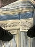 Worthington Stripes Blue 3/4 Sleeve Button-Down Shirt Size 16 - photo 7