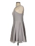 Lulus 100% Polyester Solid Gray Cocktail Dress Size S - photo 5