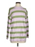 Fashion Stripes Green Pullover Sweater Size S - photo 1