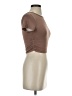 Antistar Brown Short Sleeve Top Size XS - photo 4