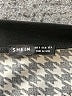 Shein Houndstooth Black Casual Dress Size 4 - photo 6