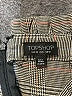 Topshop Plaid Gray Formal Skirt Size 6 - photo 4