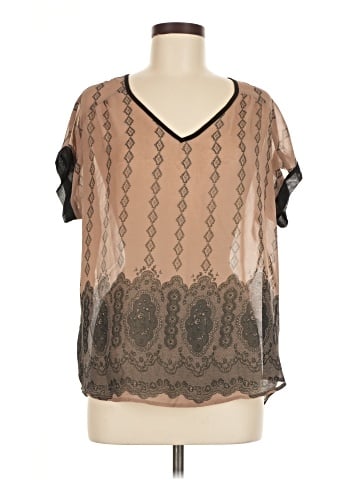 Bobeau Short Sleeve Blouse (view 1)