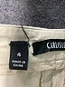 Carlisle Solid Ivory Silk Pants Size 4 - photo 7