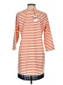 Hayden Stripes Orange Casual Dress Size S - photo 2