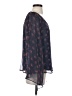 Stitch & Knot 100% Polyester Blue 3/4 Sleeve Blouse Size XS - photo 4