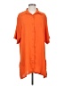 Assorted Brands Orange Short Sleeve Blouse Size L - photo 1
