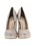 Call It Spring Metallic Gold Heels Size 8 1/2 - photo 2