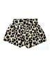 Shein Animal Print Gold Shorts Size L - photo 2