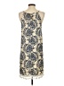 Unbranded 100% Polyester Paisley Ivory Casual Dress Size S - photo 2