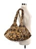 Givenchy Animal Print Brown Yellow Python Embossed Pyramid Hobo One size - photo 2