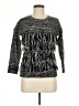 Romeo & Juliet Couture Tweed Black Pullover Sweater Size M - photo 1
