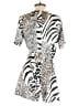Missguided 100% Polyester Animal Print White Romper Size 6 - photo 2