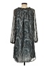 MICHAEL Michael Kors 100% Polyester Paisley Gray Casual Dress Size XS - photo 2
