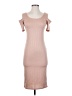 Assorted Brands Solid Tan Cocktail Dress Size XS (estimated) - photo 1